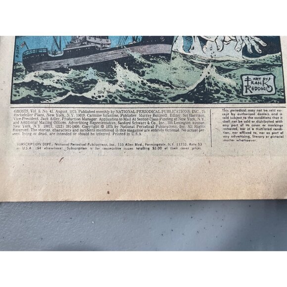 DC Comics Ghosts Vol. 5 #41 Aug. 1975 Tales Of Weird and Supernatural Vintage - Picture 4 of 8